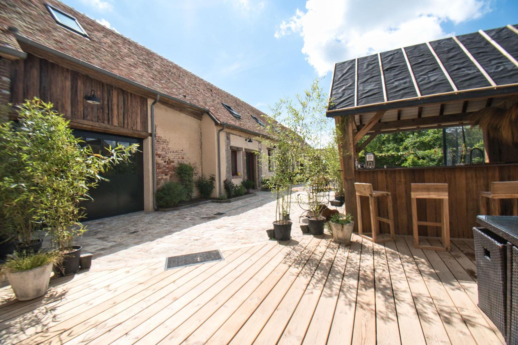 Le Relais Des Caleches - La Jungle Room Bu (Eure-et-Loir) Kültér fotó